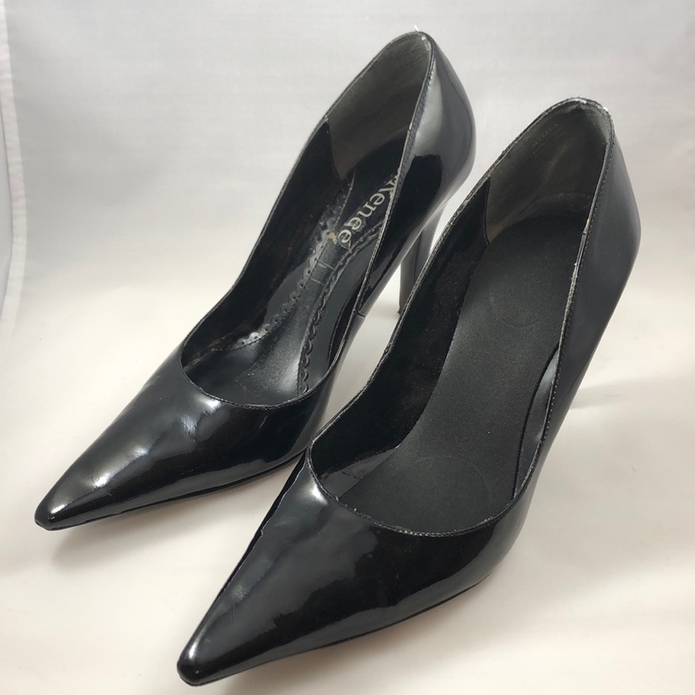 3” stiletto heel patent leather pump